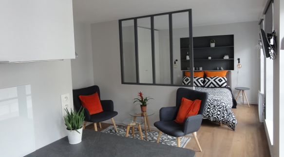 Location appartement meublé Lille, appart hotel, location vacances, saisonnière, courte durée